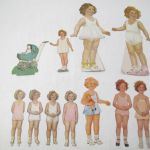 630 7545 CUT-OUT DOLLS
